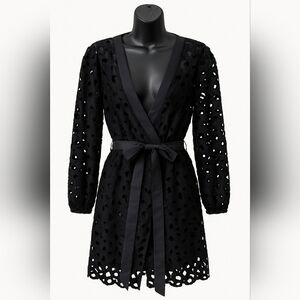 D7 - Eloquii Black Eyelet Dress